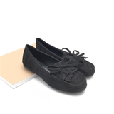Fringle Black Loafers