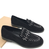 Stud Black Loafers