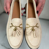 Nena Beige Loafer