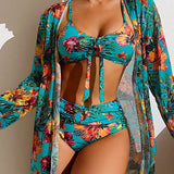 Klára - Bikini s květinovou sukní