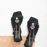 Nowie Black Sandaal