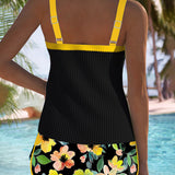 Laluna® | Dvoudílný elegantní tankini set