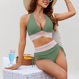 LIDIA - Bikiny set s kontrolou bříška a vysokým pasem