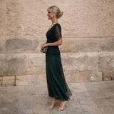 Eliza™ – Elegantní zelené šaty