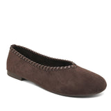 Stitched Brown Loafers