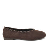 Stitched Brown Loafers