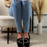 Glitter Black Loafer