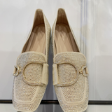 Glitter Beige Loafer