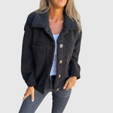 Annie | Trendy kabát z měkké látky