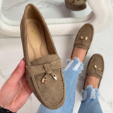Gaby Khaki Loafer