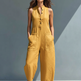 Adéla – Elegantní volný overal s minimalistickým designem
