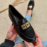 Romina Black PU Mocassin