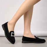 Square Black Loafer