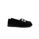 Square Black Loafer