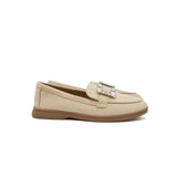 Square Beige Loafer