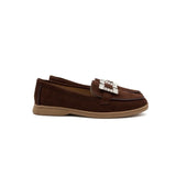 Square Brown Loafer