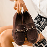 Lana Brown Loafer