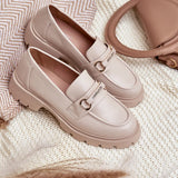 Savannah Beige Mocassin