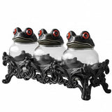Ručně vyráběné sklenice na koření Witchy Frog Apothecary