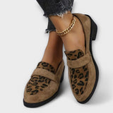 Savannah - Šik mokasíny s leopardím vzorem