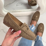 Gaby Khaki Loafer