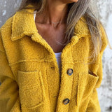 Annie | Trendy kabát z měkké látky