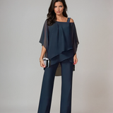 Tereza – Elegantní dámský set s volnou halenkou a kalhotami
